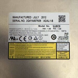 Panasonic Slim DVD Drive Model UJ8C0